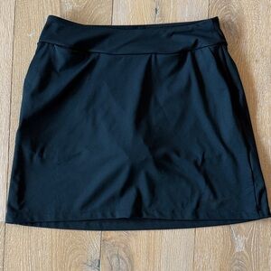 Nike Women's Black golf skirt with built in shorts